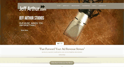 Desktop Screenshot of jeffarthur.com